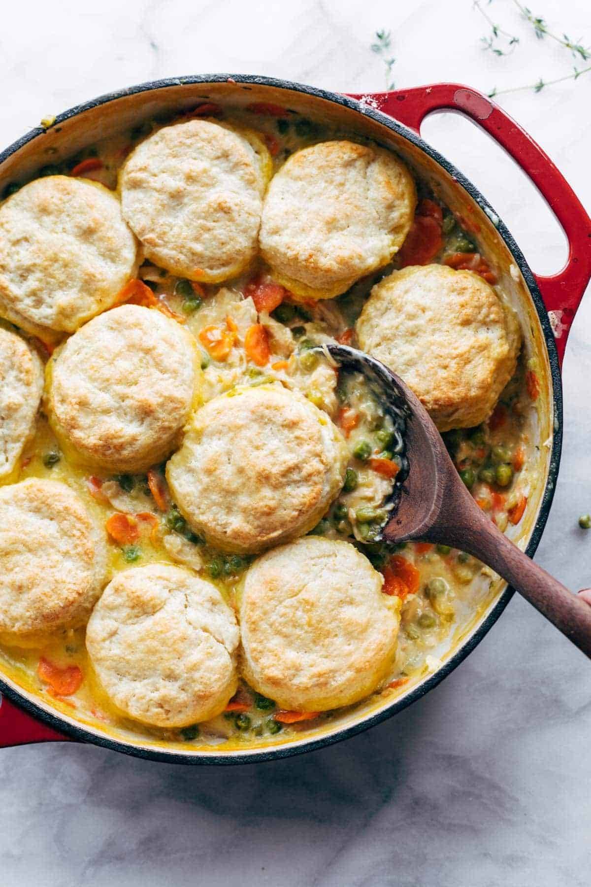 Chicken Biscuit Pot Pie