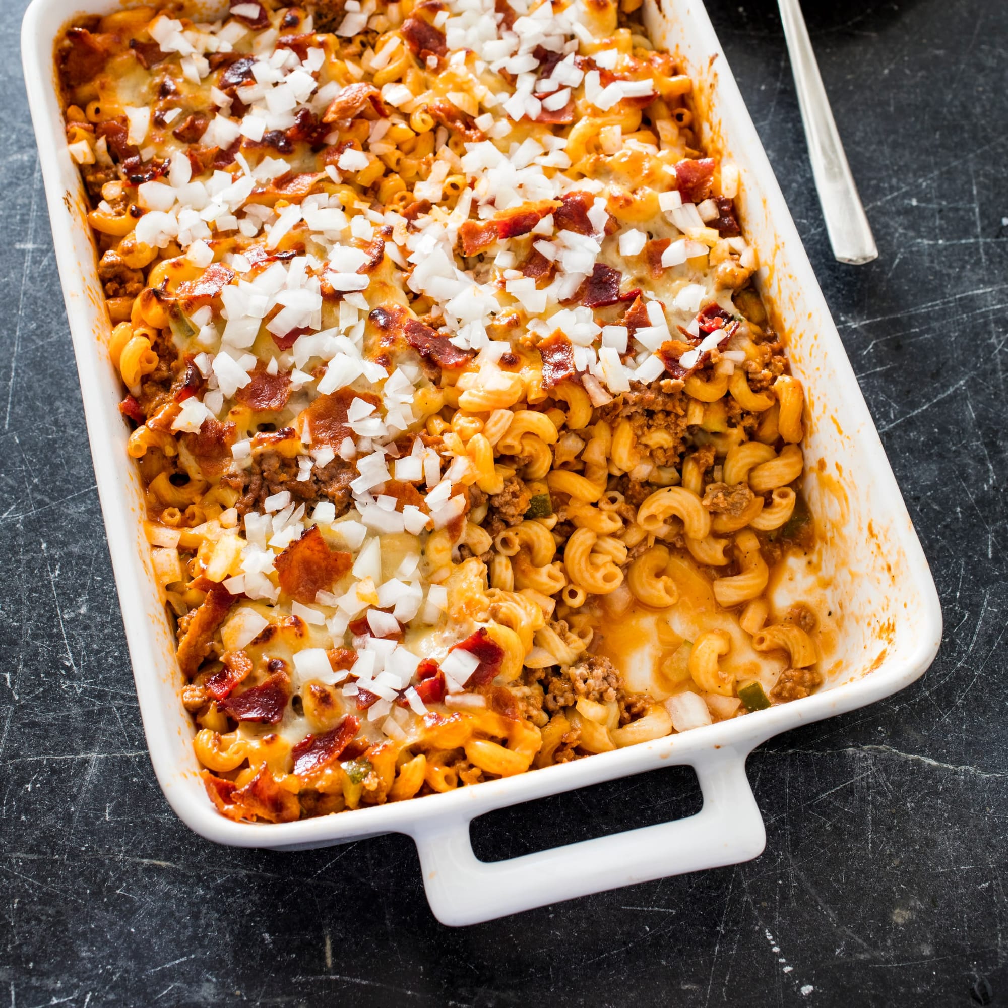 Bacon Cheeseburger Pasta