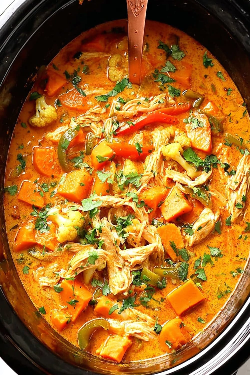 Slow Cooker Curry Chicken