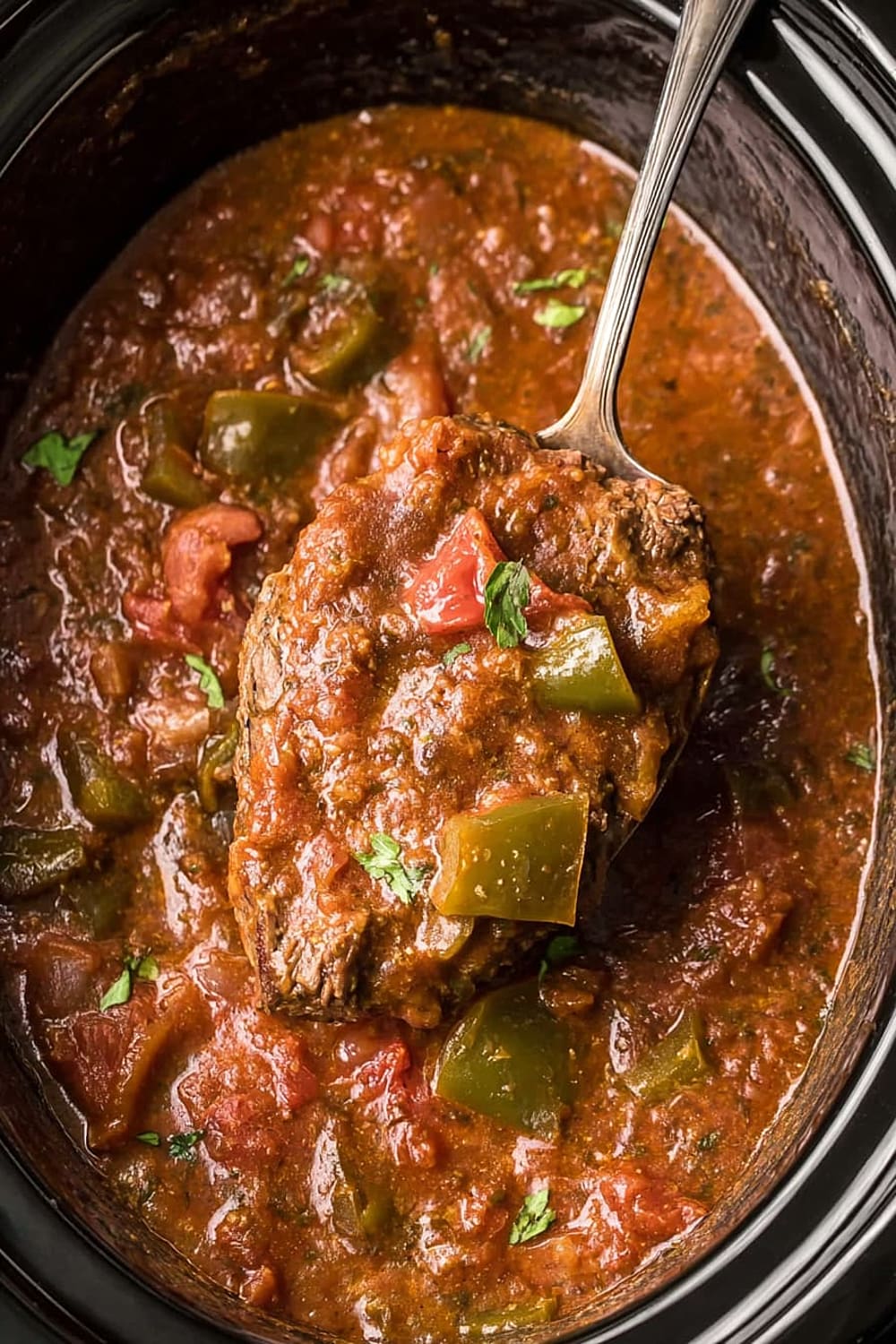 7 Ingredient Crockpot Swiss Steak Dinner Recipe