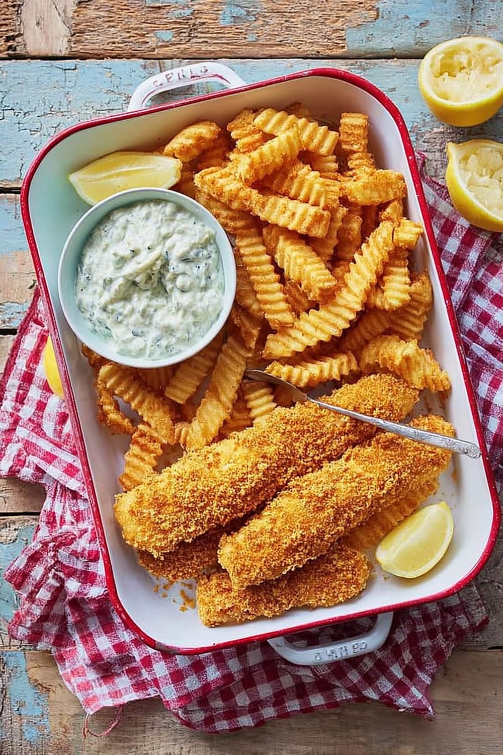 Cornflake Crusted Fish and Chips