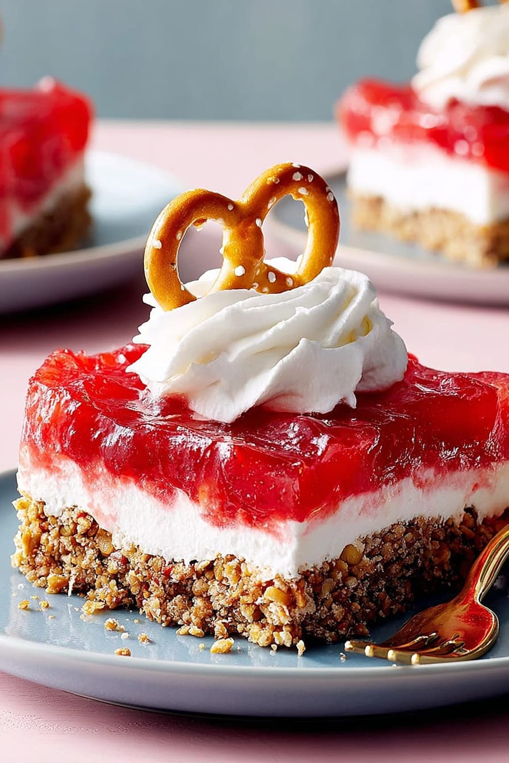 Strawberry Pretzel Salad
