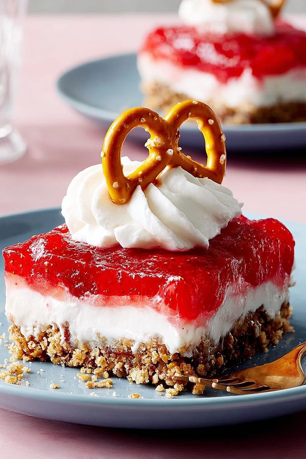 Strawberry Pretzel Salad