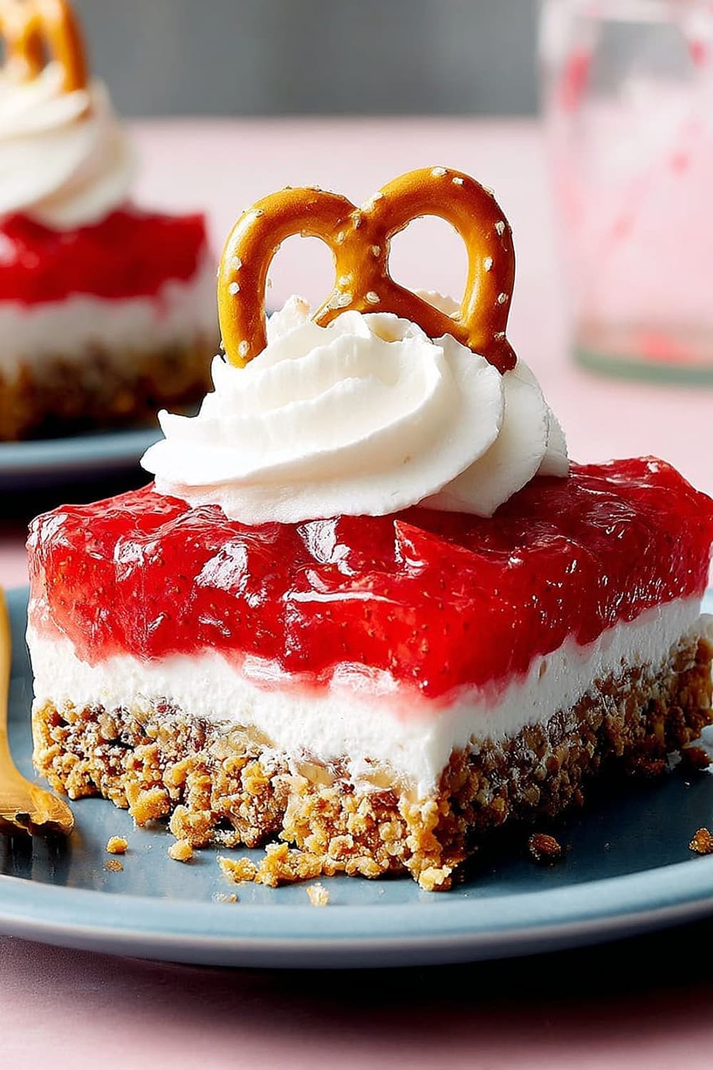 Strawberry Pretzel Salad