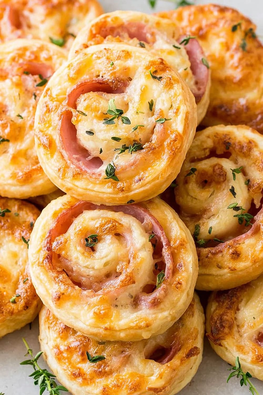 Ham and Cheese Pinwheels