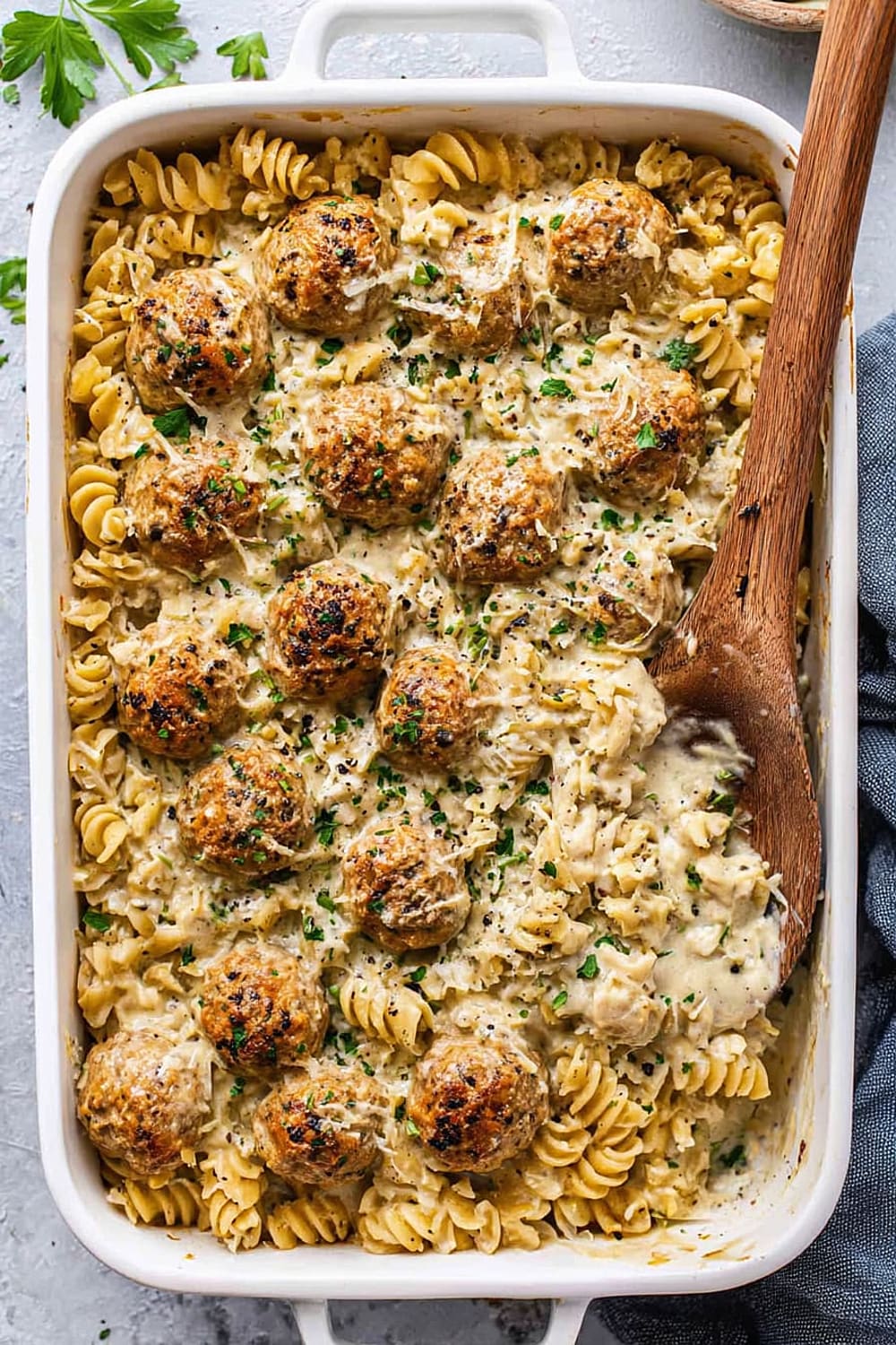 Swedish Meatball Casserole