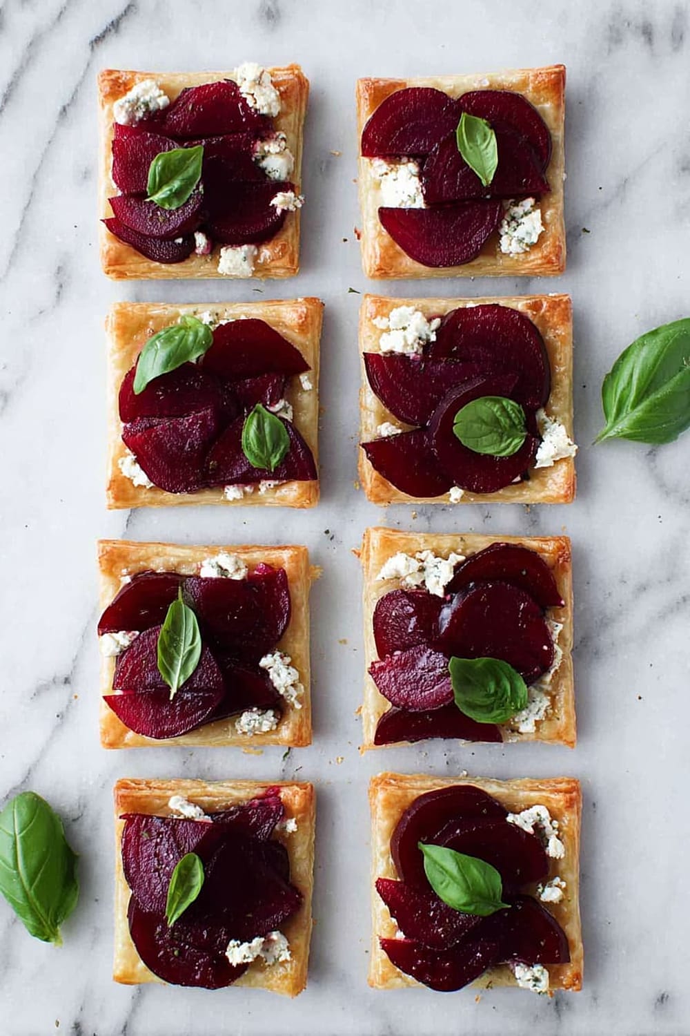 Beet and Goat Cheese Tart (5 ingredients!)