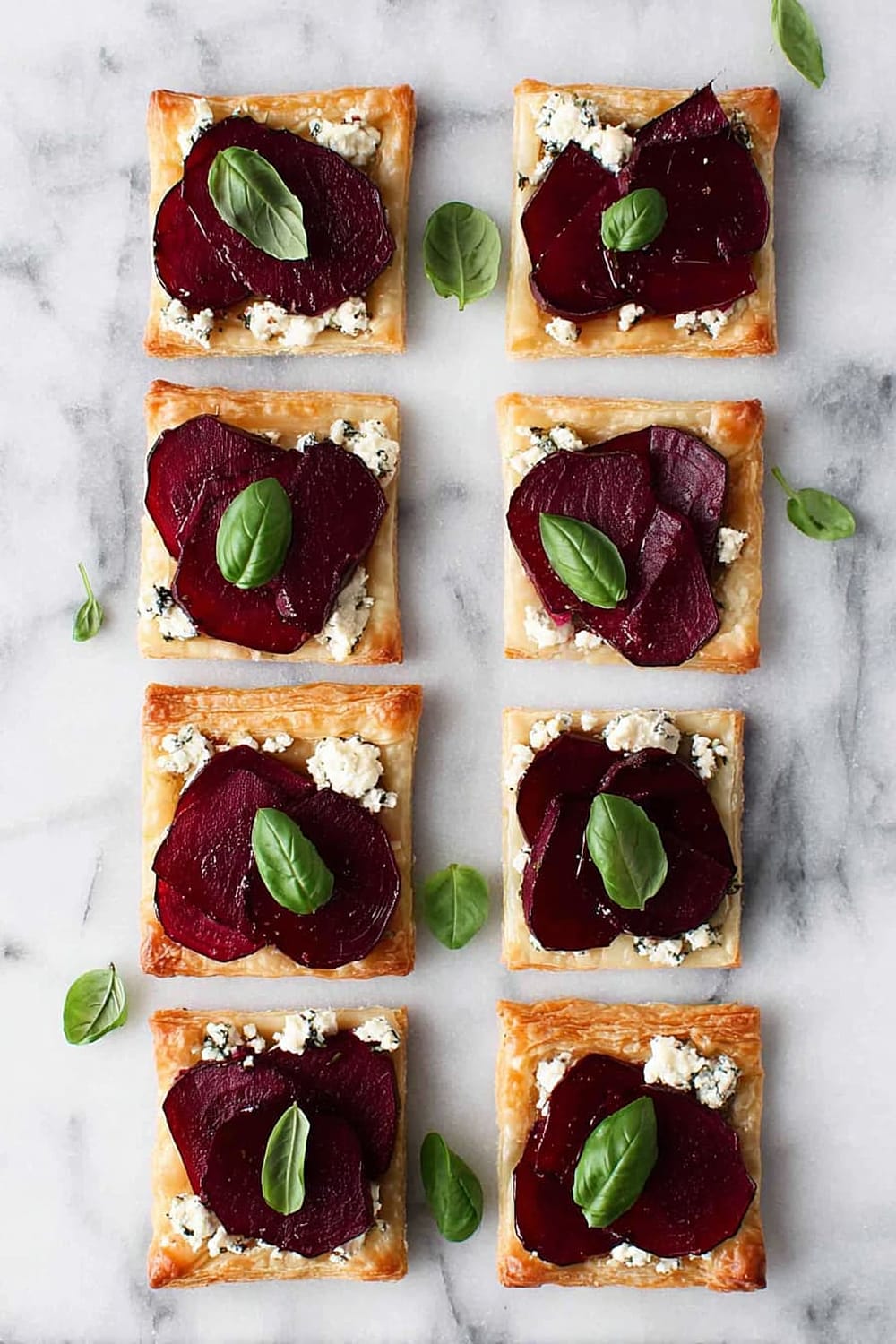 Beet and Goat Cheese Tart (5 ingredients!)