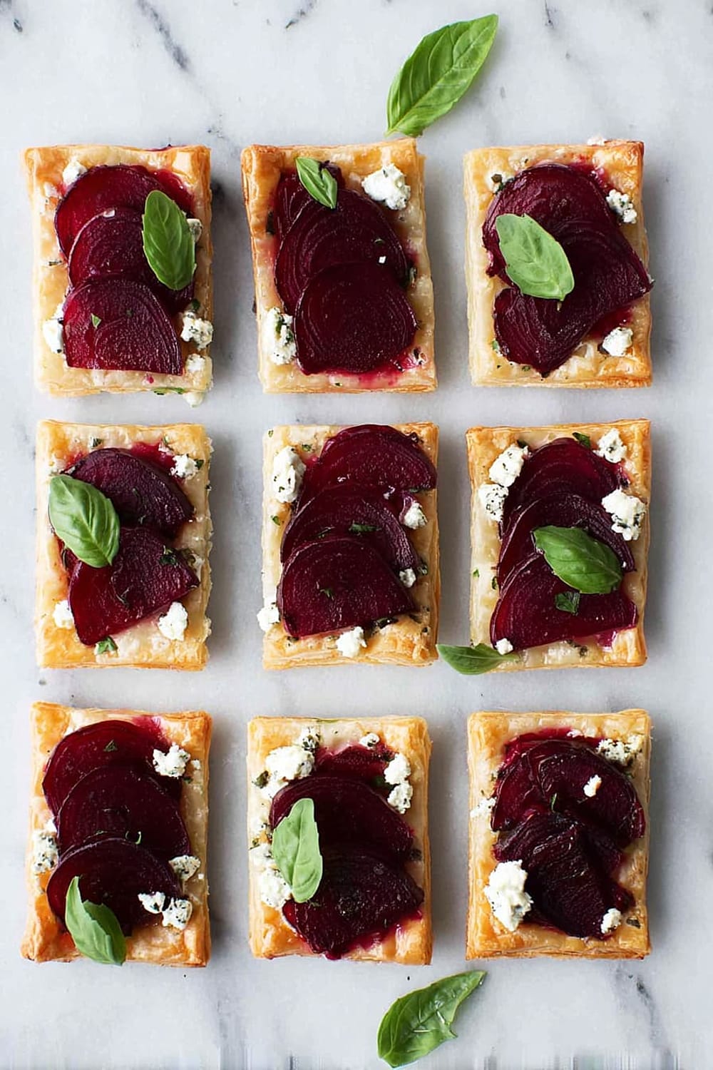 Beet and Goat Cheese Tart (5 ingredients!)