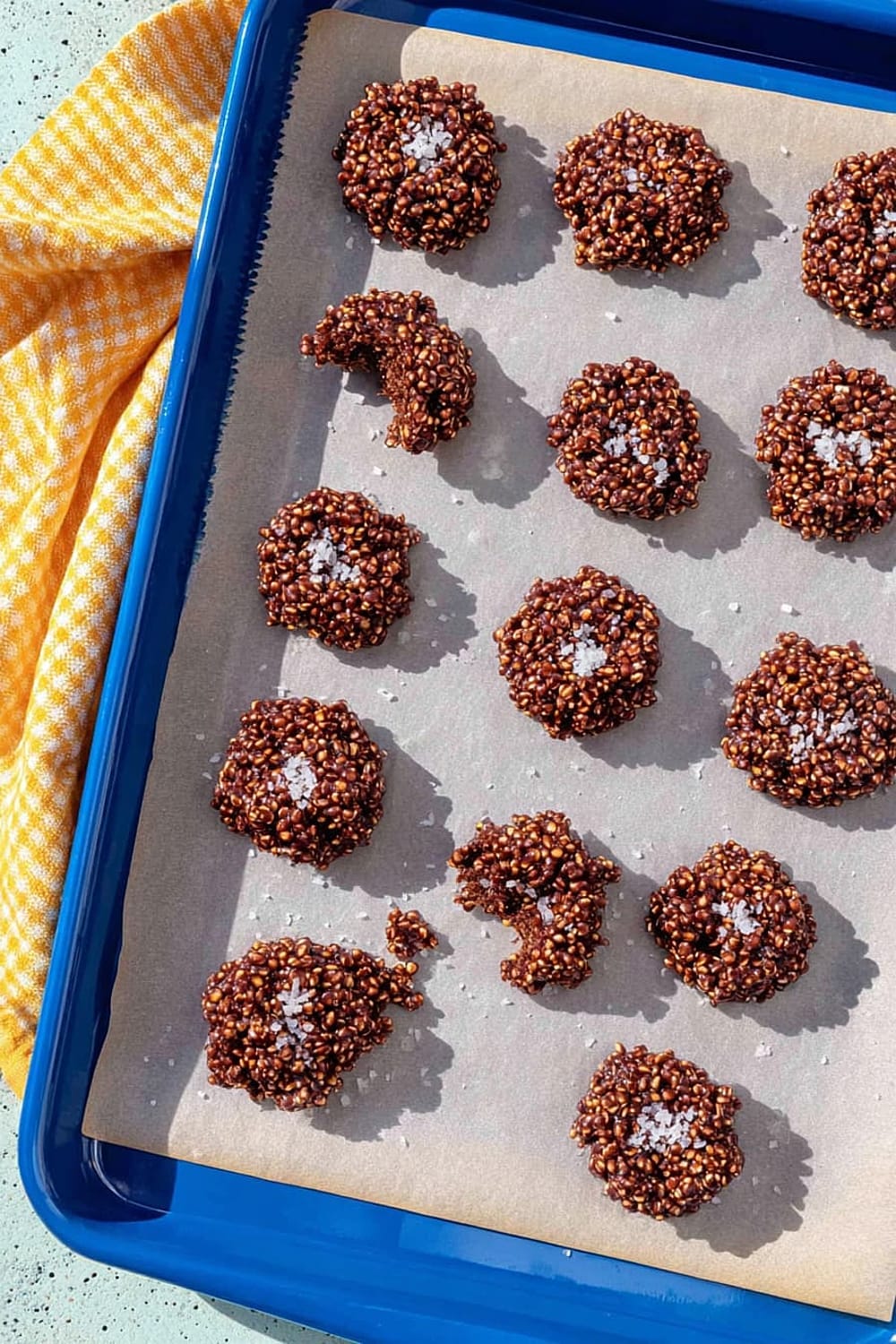 Crunchy High-Protein Quinoa Bites