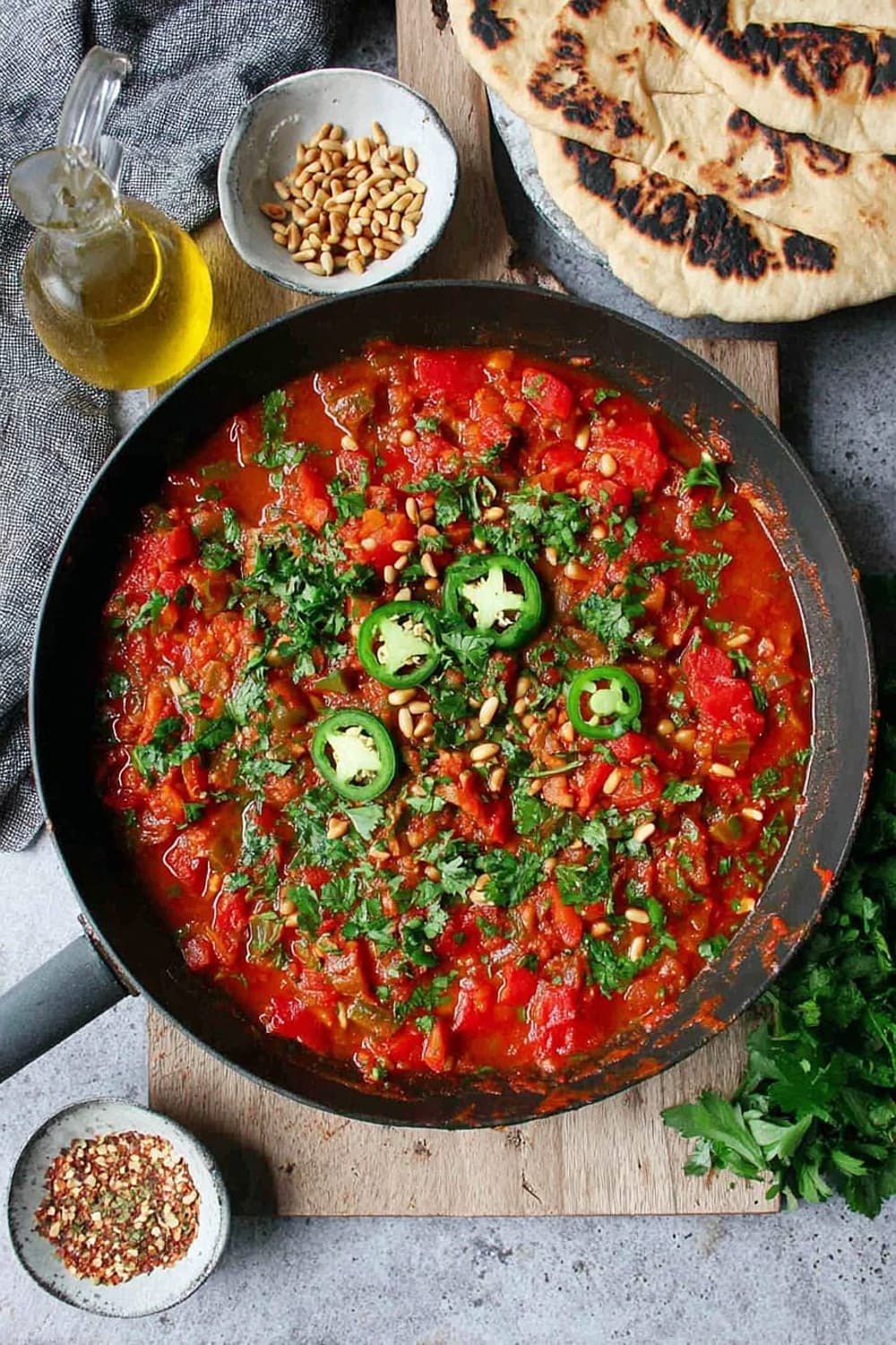 Galayet Bandora (Palestinian Pan Fried Tomatoes)