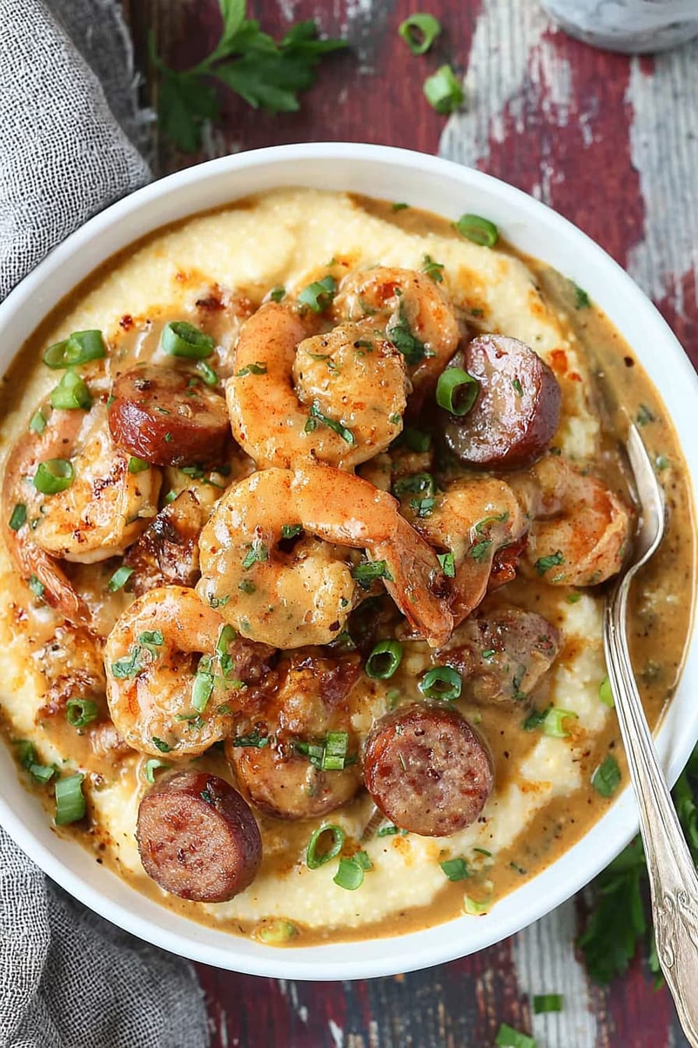 Cajun Shrimp and Grits