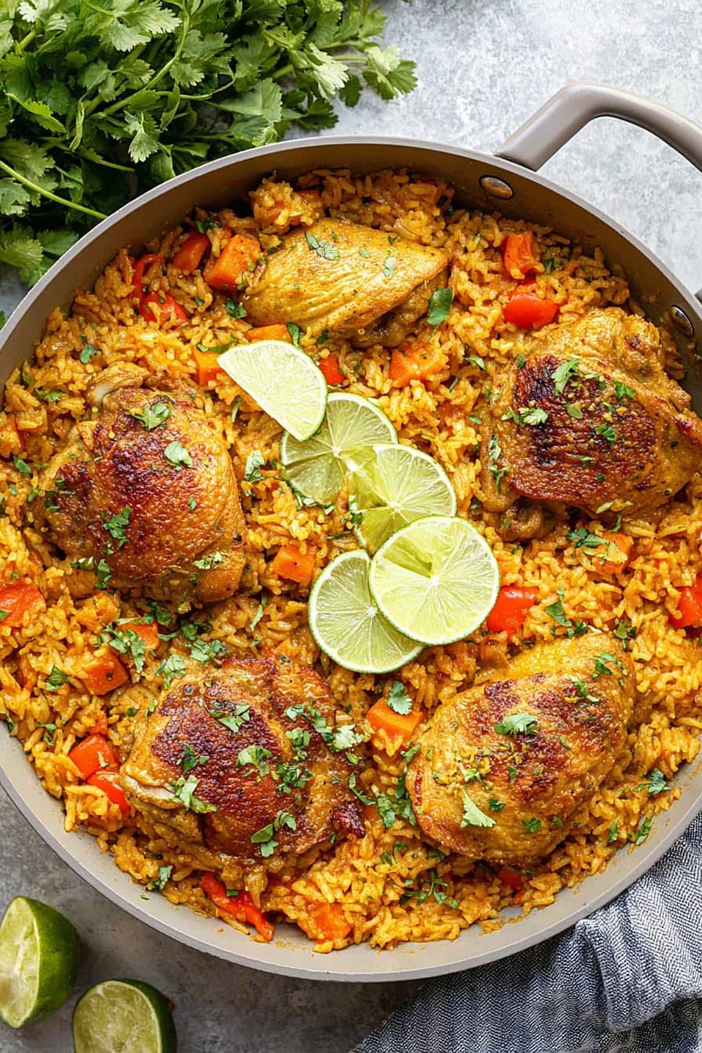 One Pot Curry Chicken and Rice