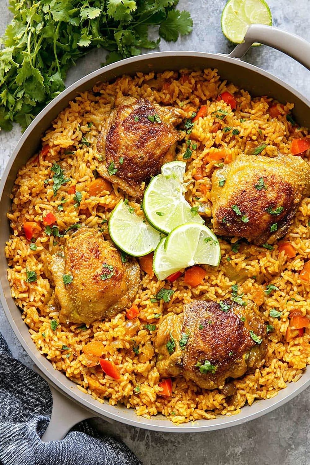 One Pot Curry Chicken and Rice