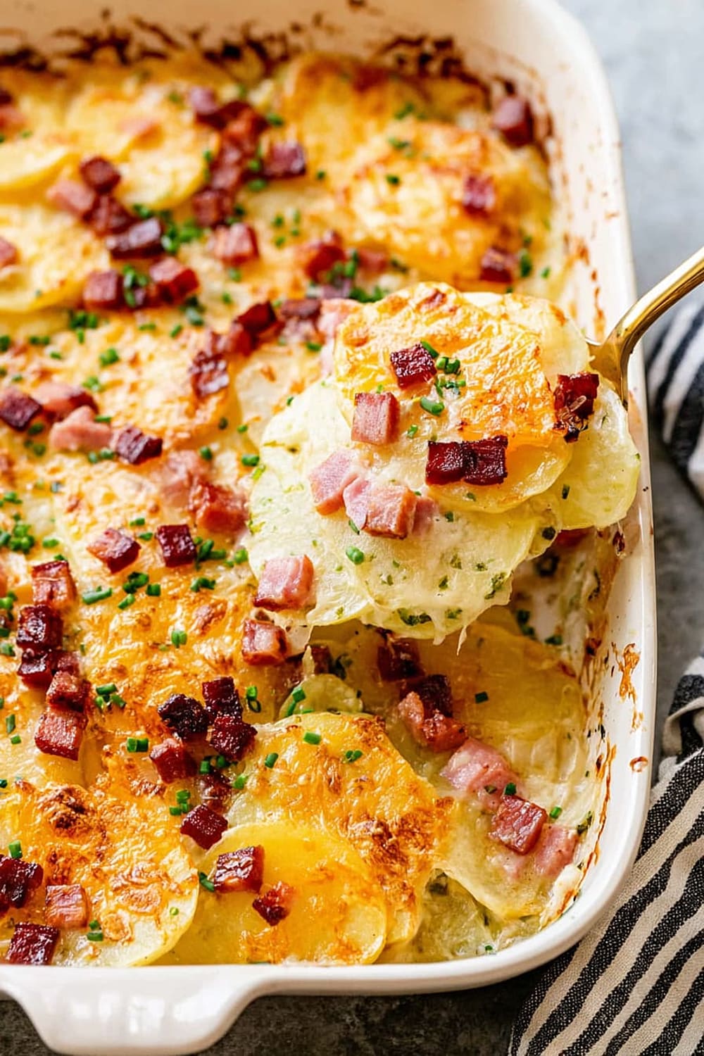 Scalloped Potatoes and Ham