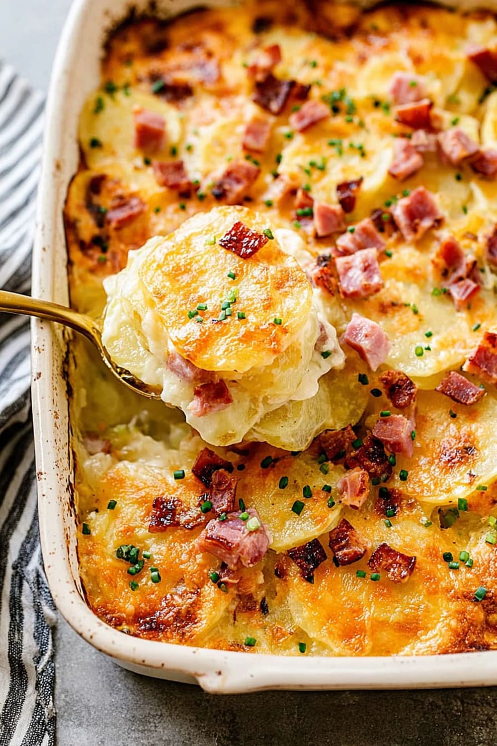 Scalloped Potatoes and Ham