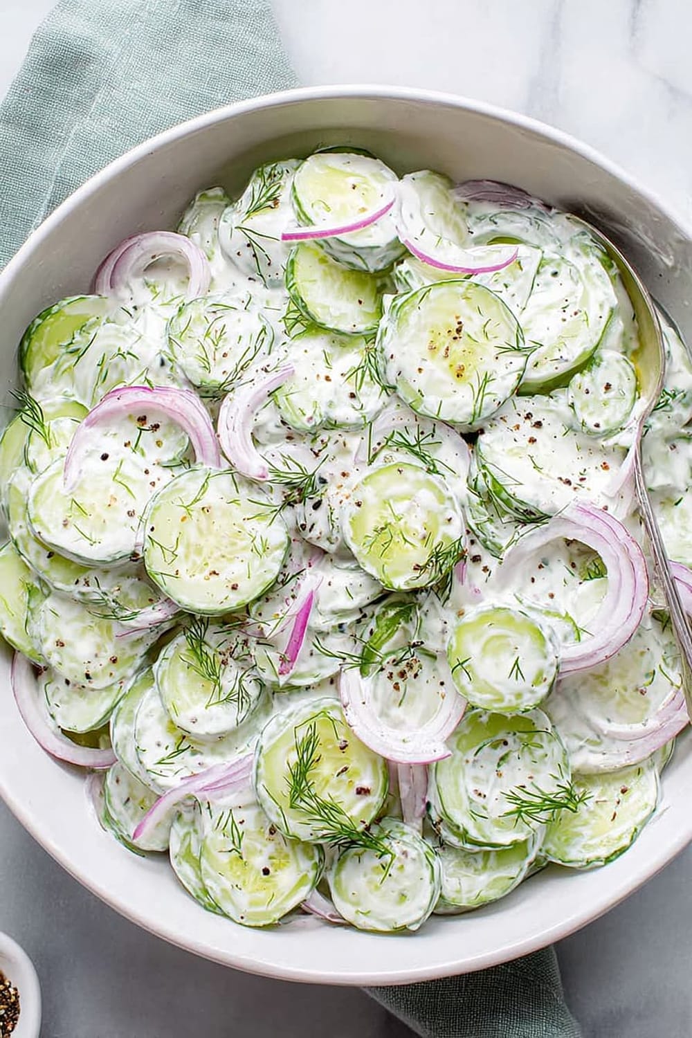 Creamy Cucumber Salad