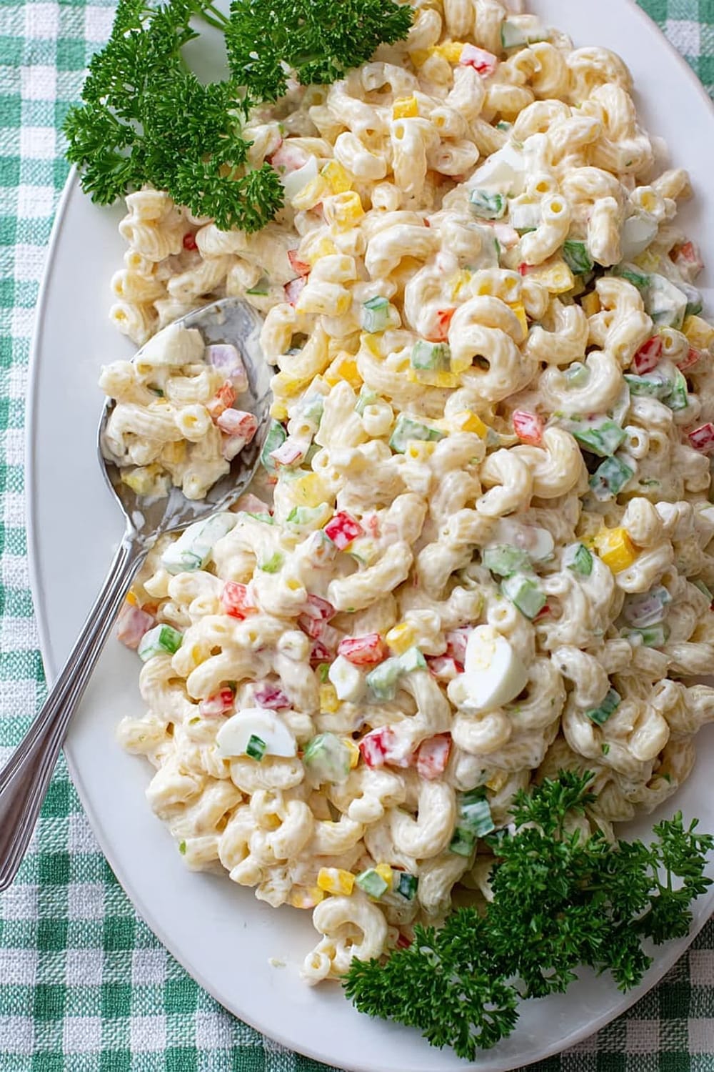 Sweet Tangy Amish Macaroni Salad