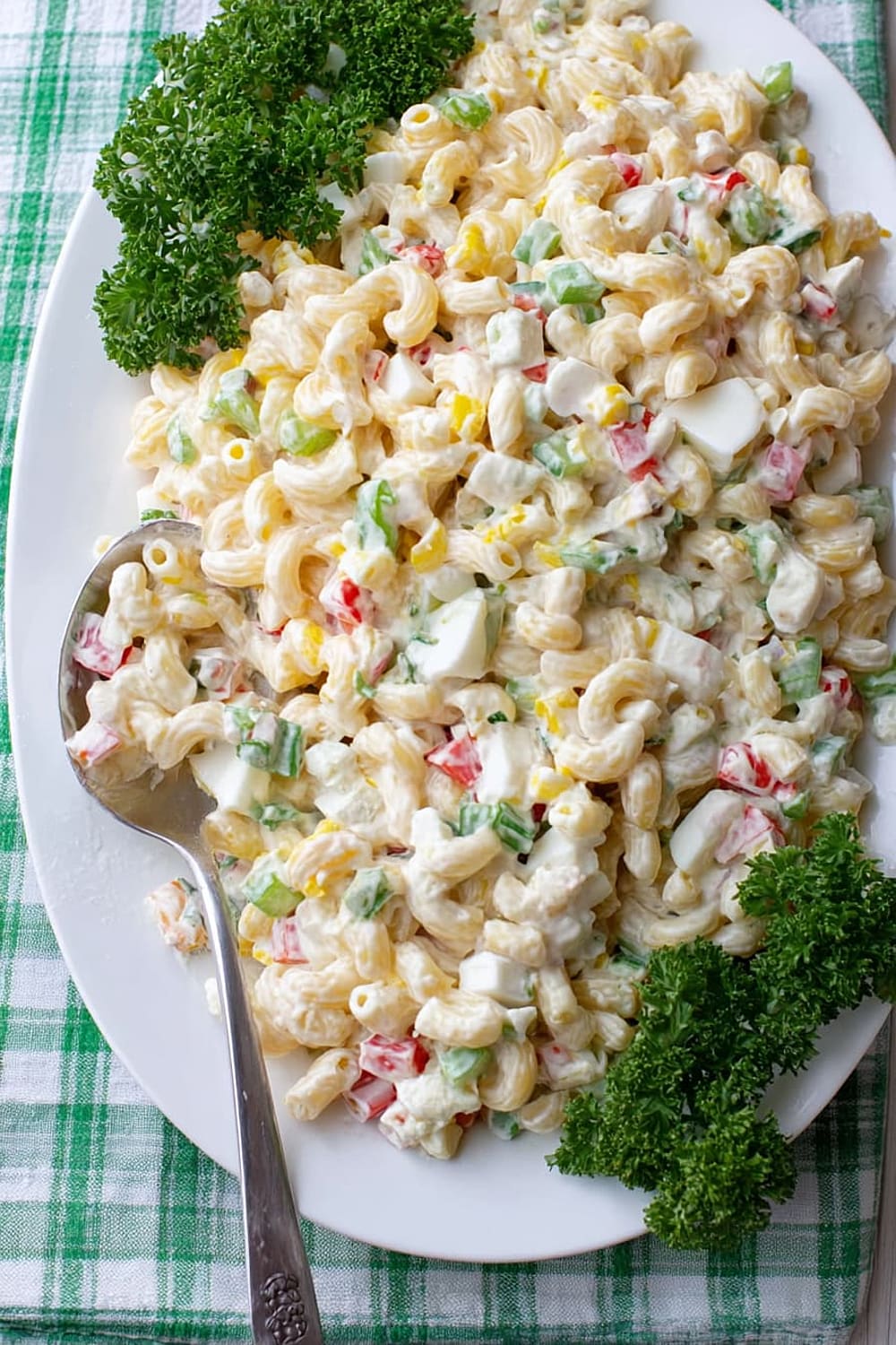 Sweet Tangy Amish Macaroni Salad