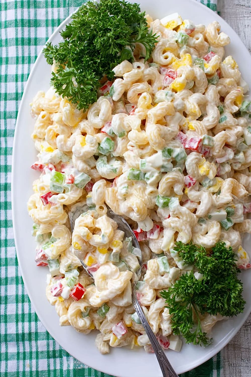 Sweet Tangy Amish Macaroni Salad