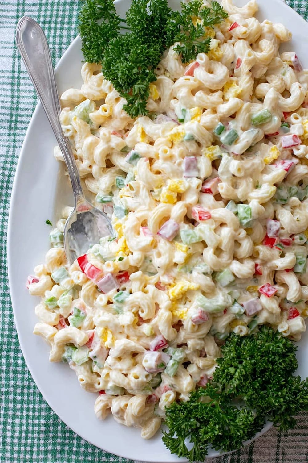Sweet Tangy Amish Macaroni Salad
