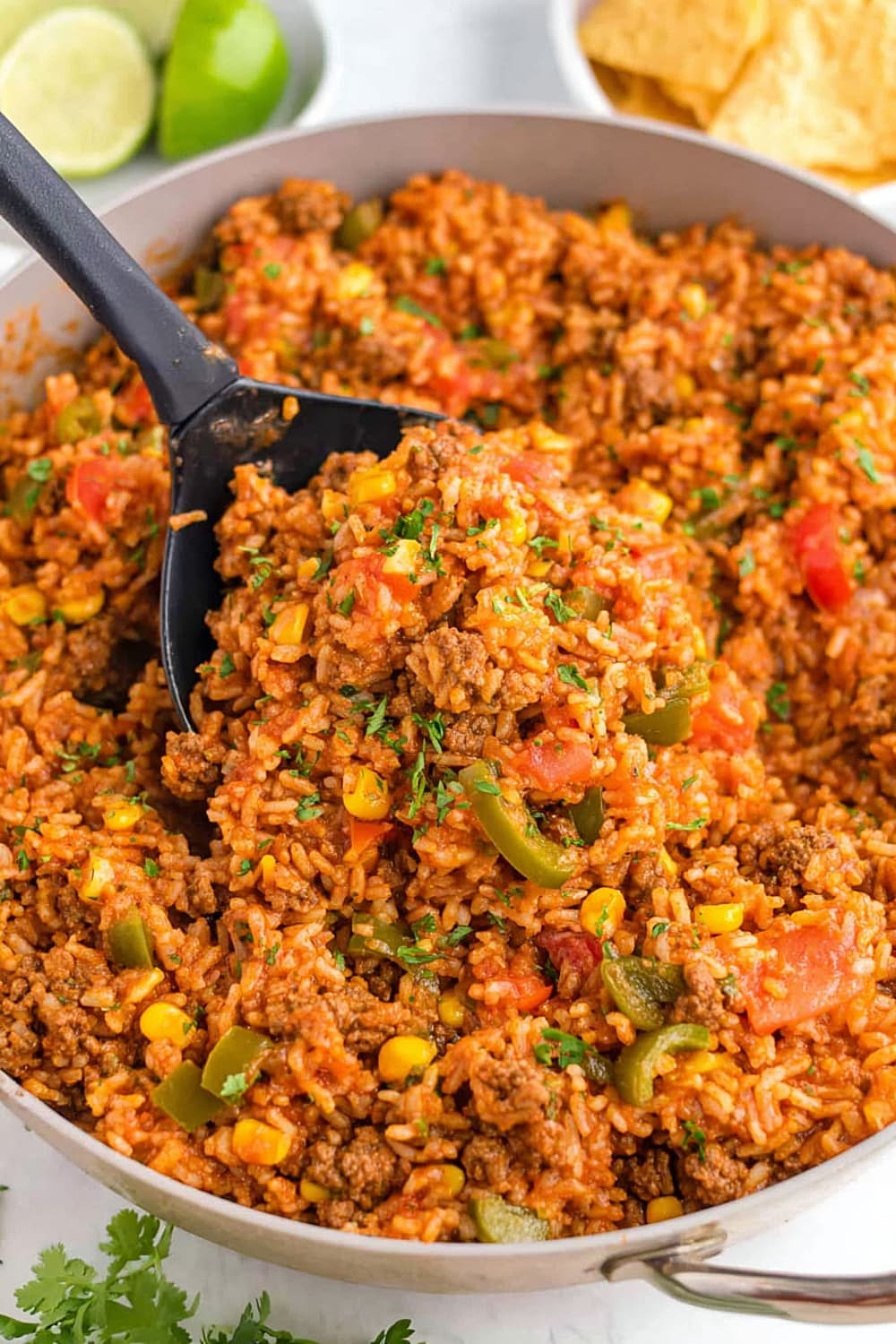 Spanish Rice with Ground Beef