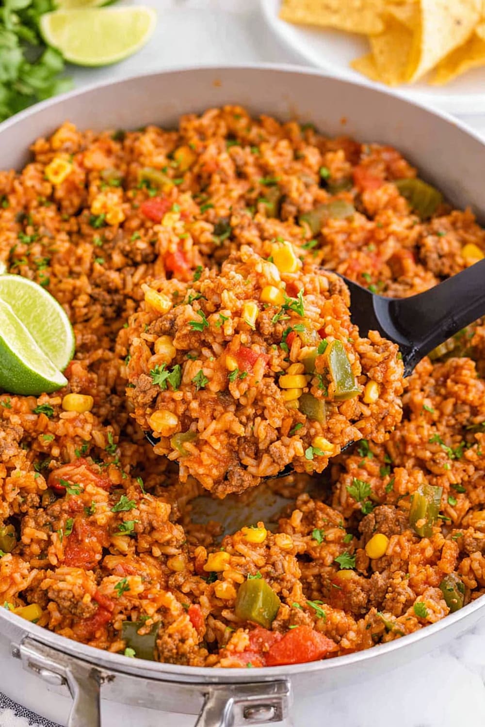 Spanish Rice with Ground Beef