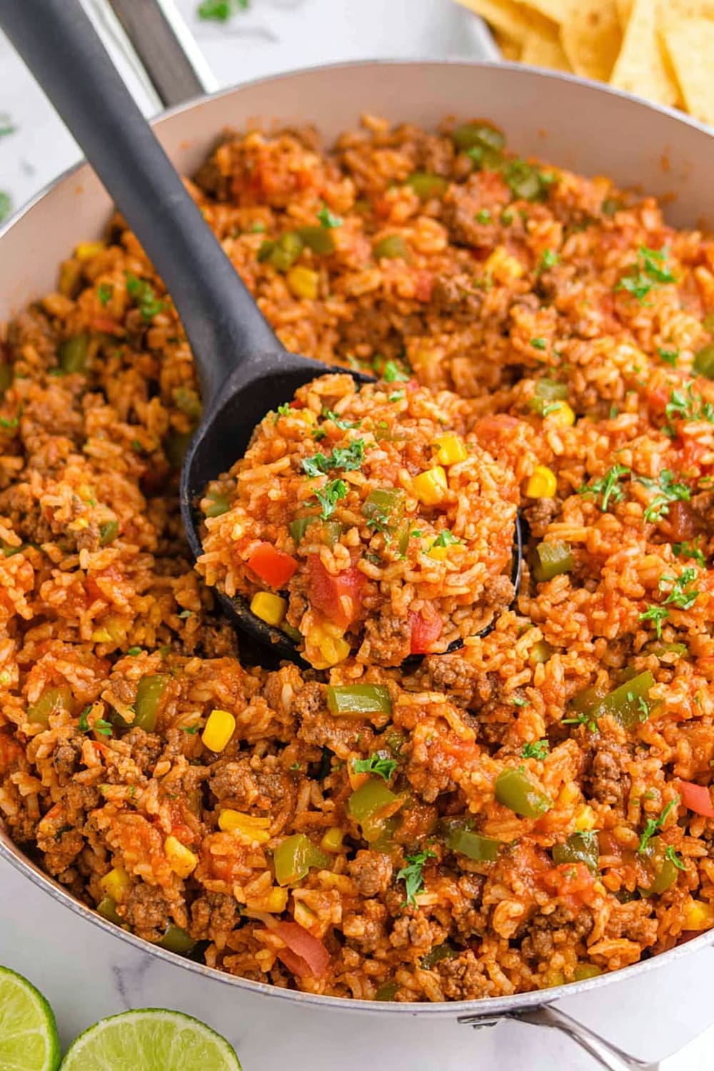 Spanish Rice with Ground Beef