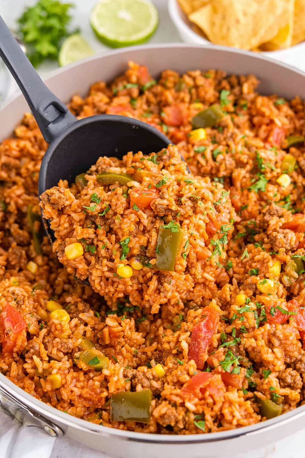 Spanish Rice with Ground Beef