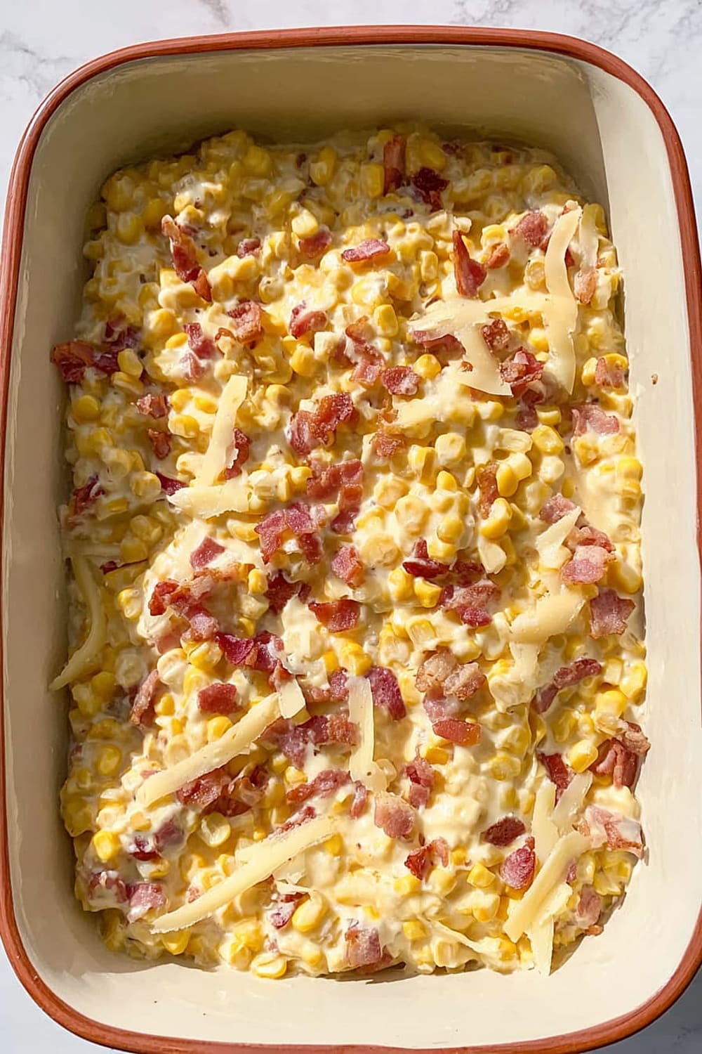 5-Ingredient Cheesy Corn Bake