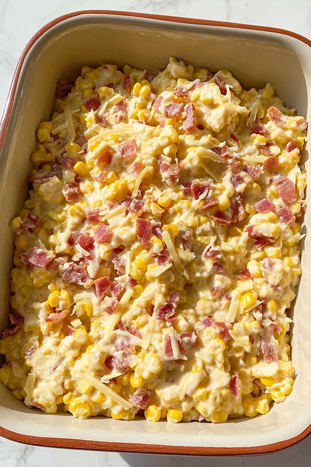 5-Ingredient Cheesy Corn Bake
