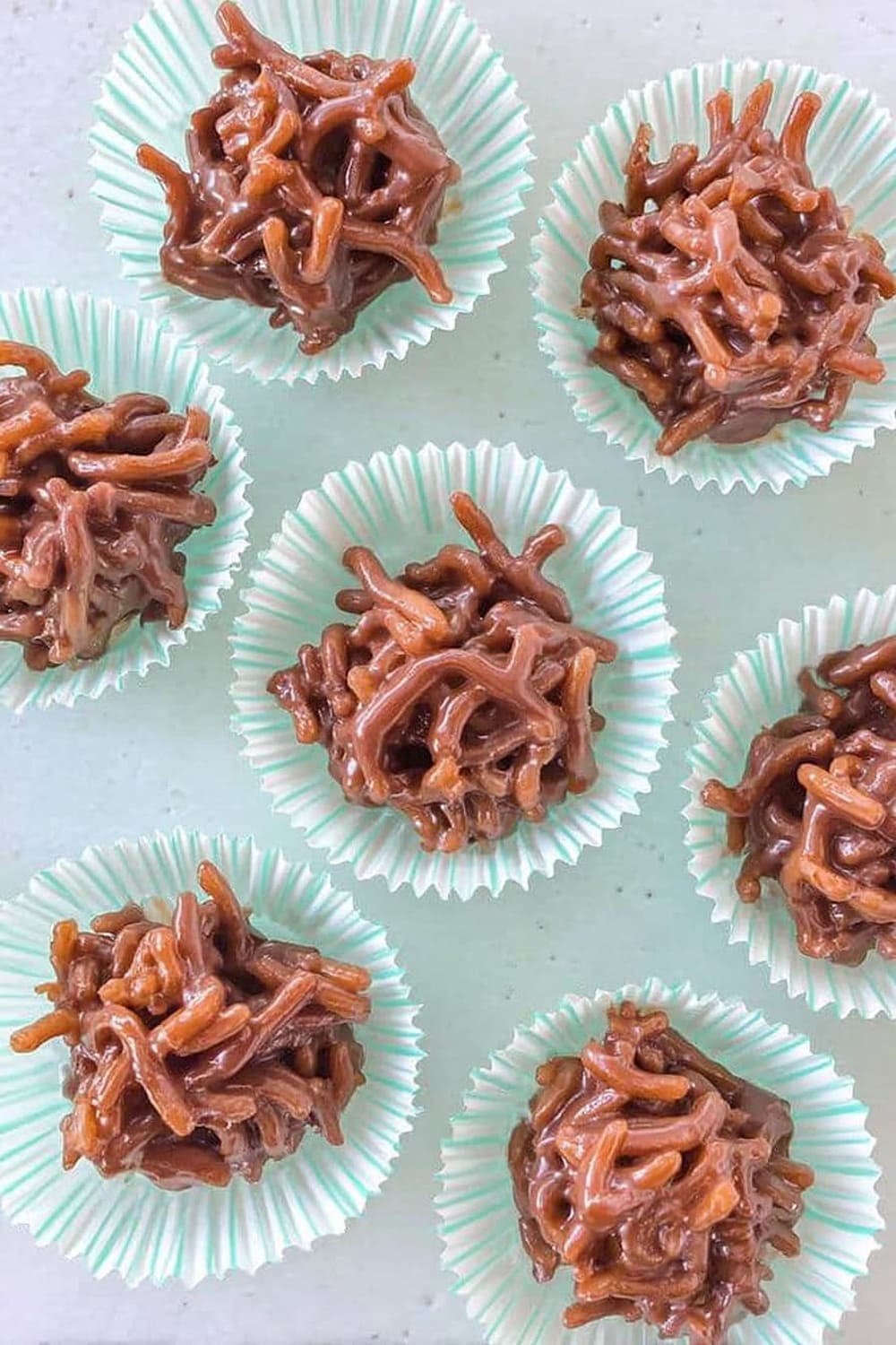 Chocolate Butterscotch Haystacks