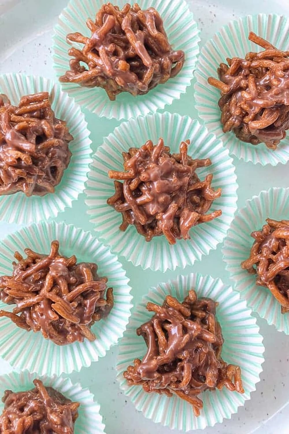 Chocolate Butterscotch Haystacks