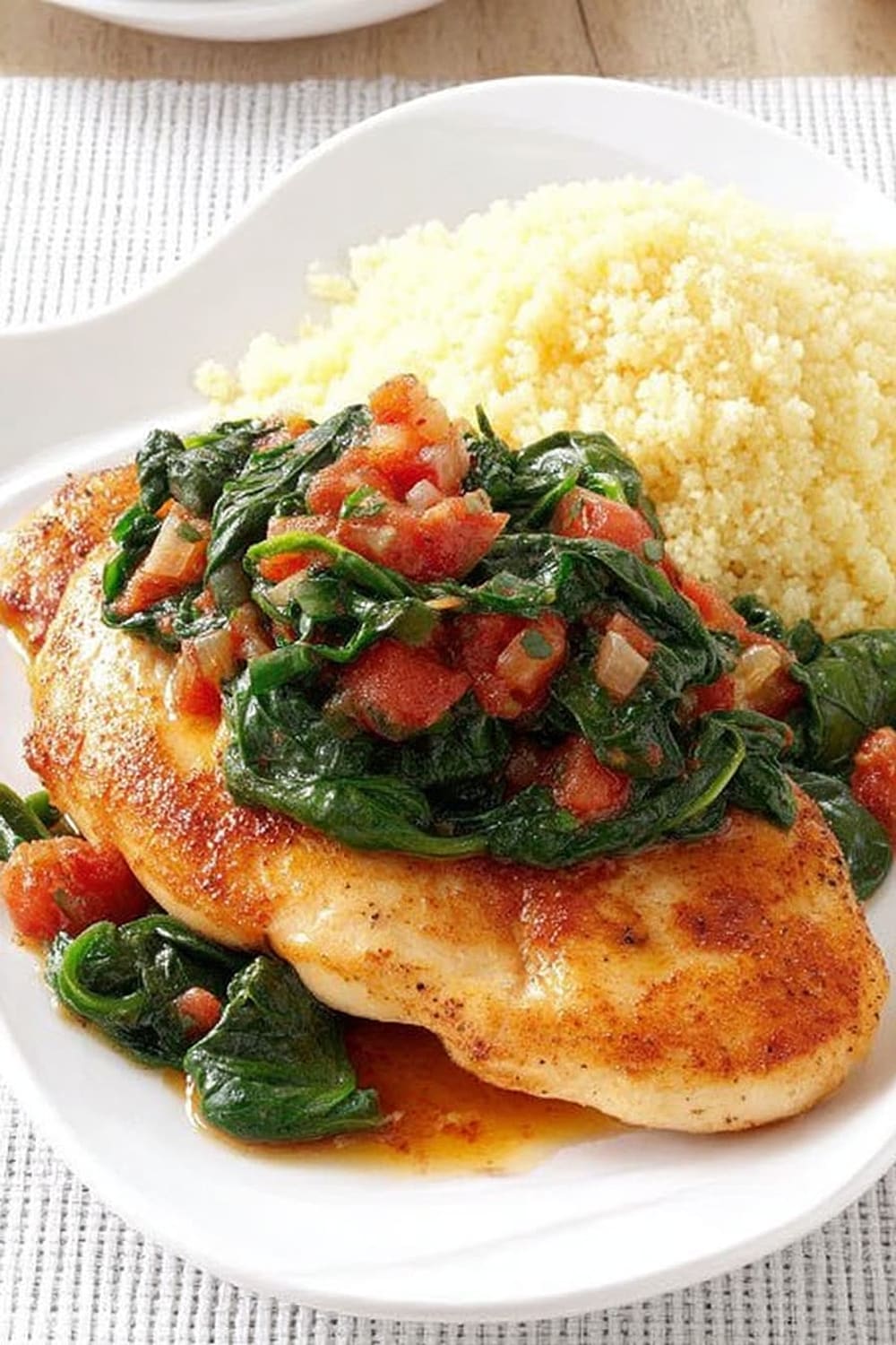 In-a-Pinch Chicken & Spinach