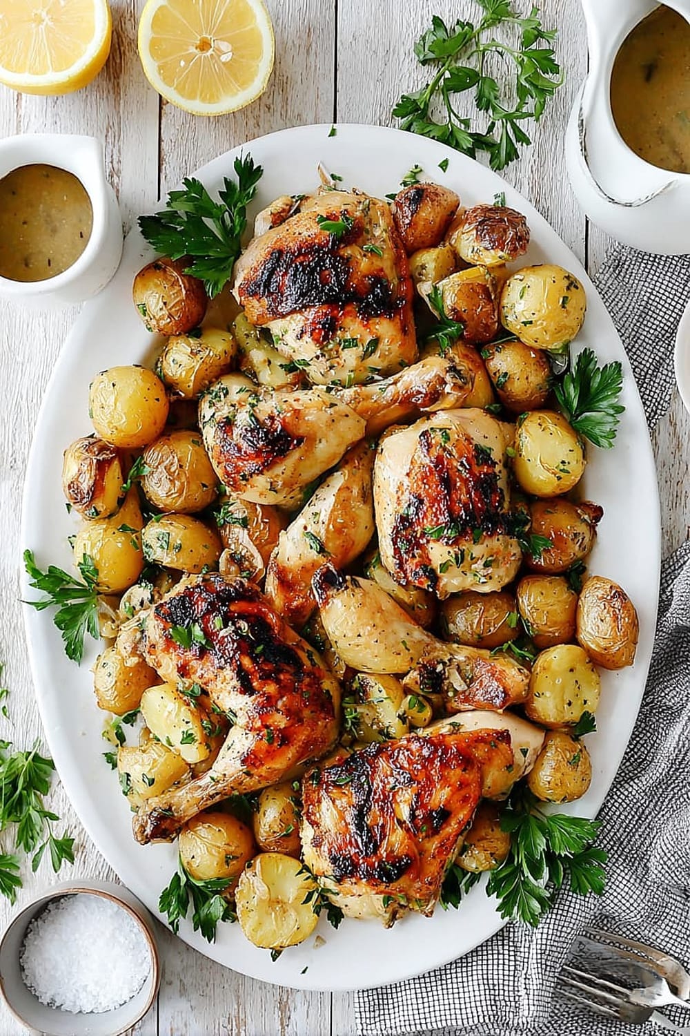 Buttermilk Roasted Chicken Dinner