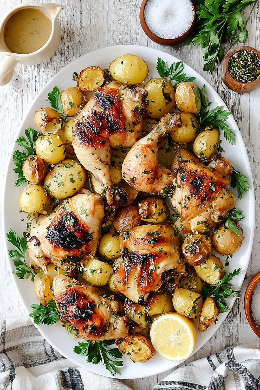 Buttermilk Roasted Chicken Dinner