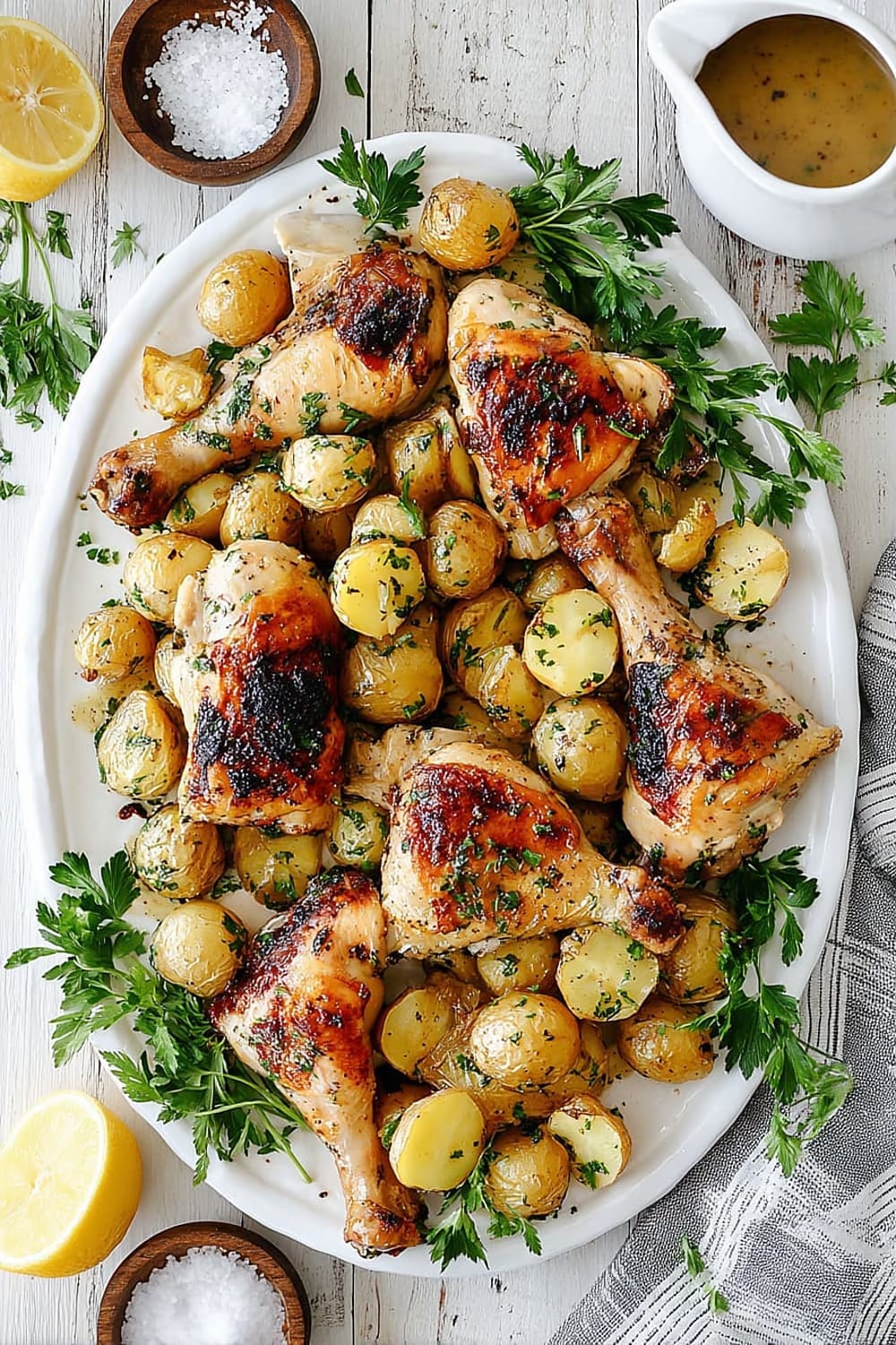 Buttermilk Roasted Chicken Dinner