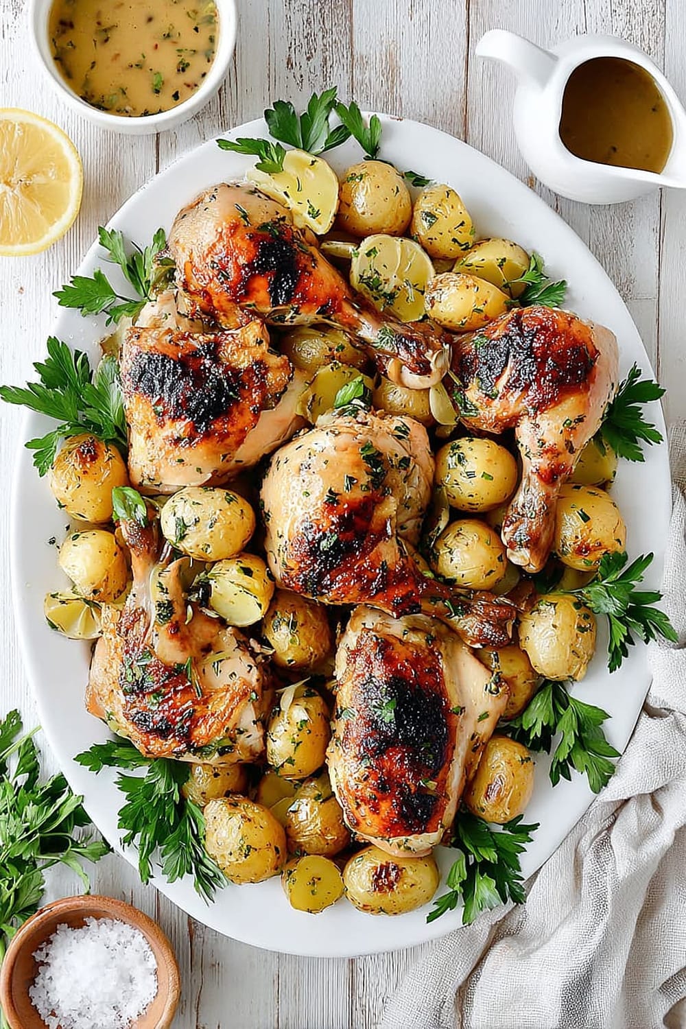 Buttermilk Roasted Chicken Dinner