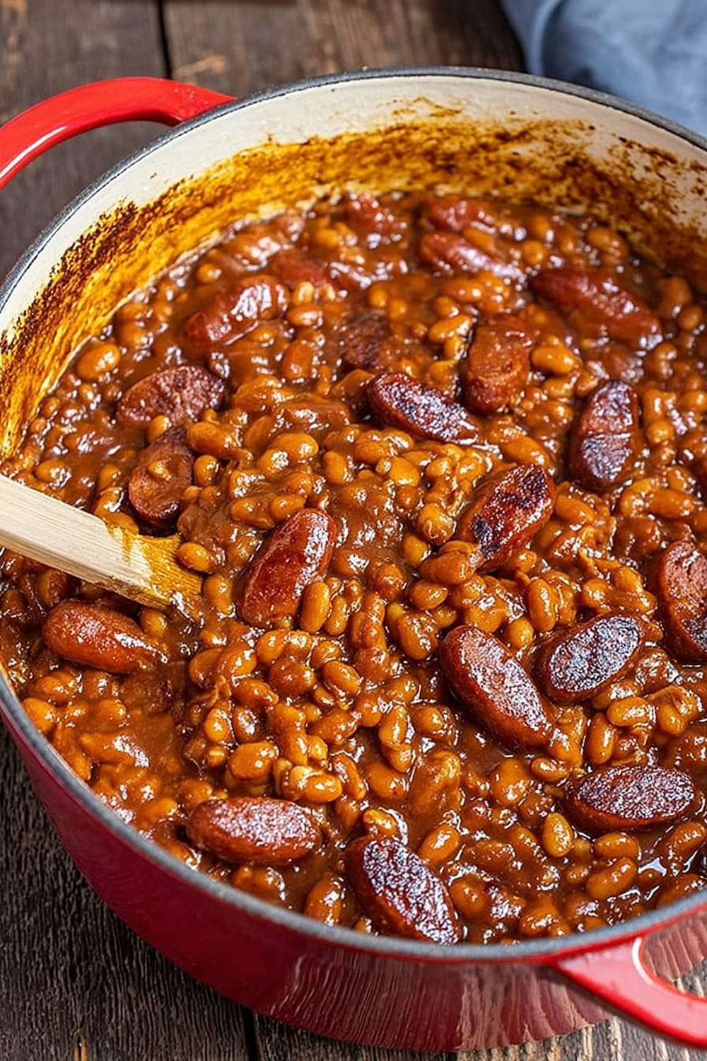 Smoked Franks and Beans