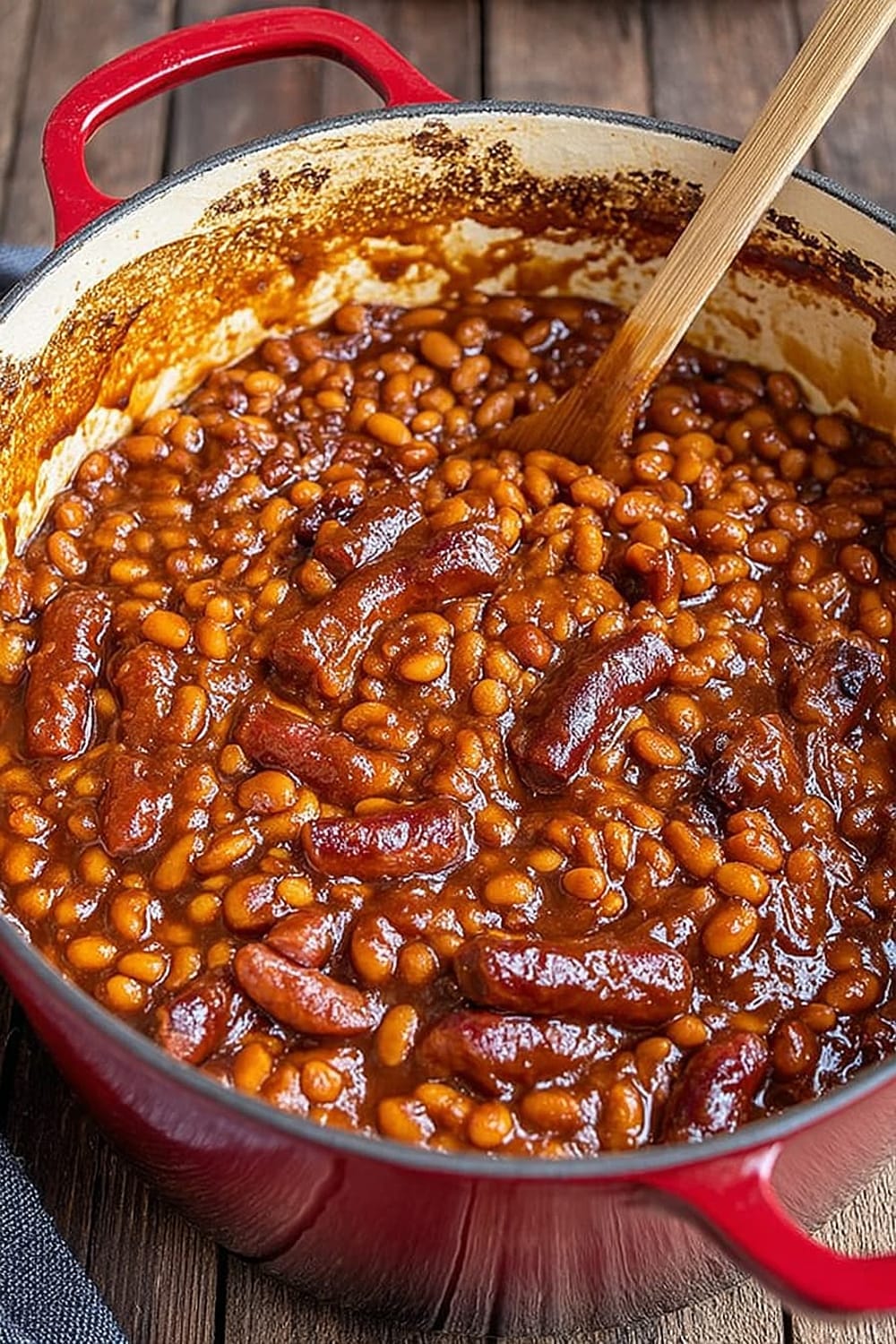 Smoked Franks and Beans