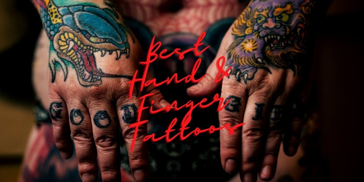 Knuckle artistry meets serpentine sophistication in this stunning hand tattoo showcase 🐍 The intricate snake design winds across the knuckles with remarkable detail, while vibrant traditional-style pieces flow seamlessly from fingers to forearms. Bold lettering declares these masterpieces as