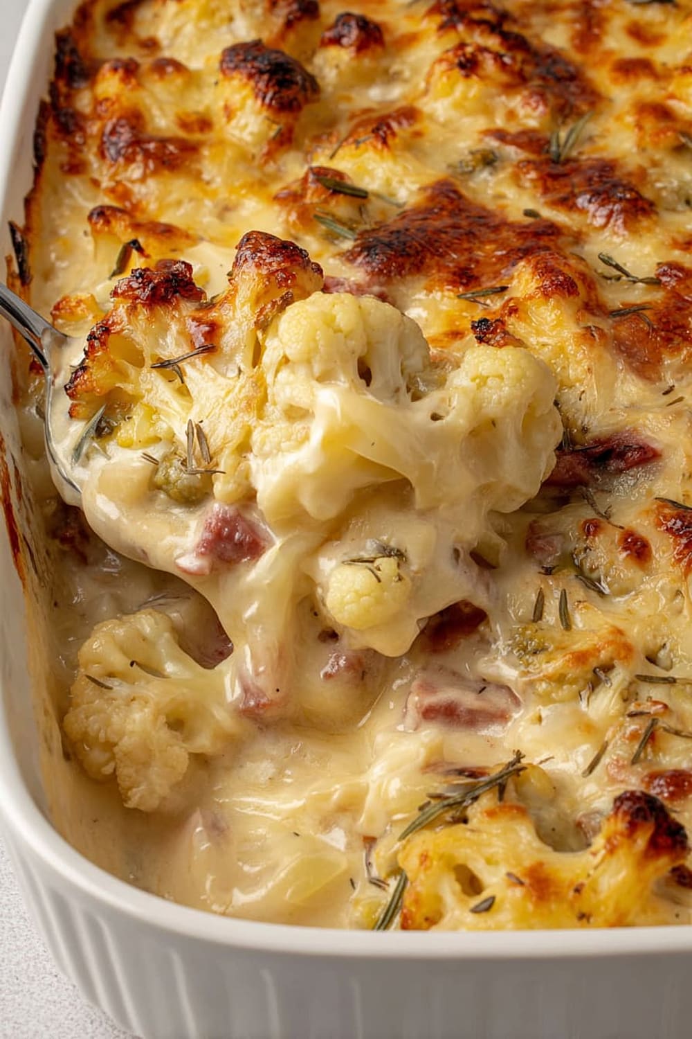 Ultimate Cauliflower Cheese Recipe with Bacon and Leek