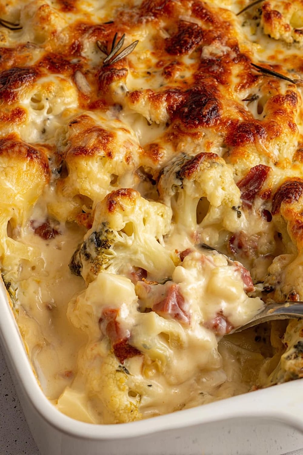 Ultimate Cauliflower Cheese Recipe with Bacon and Leek