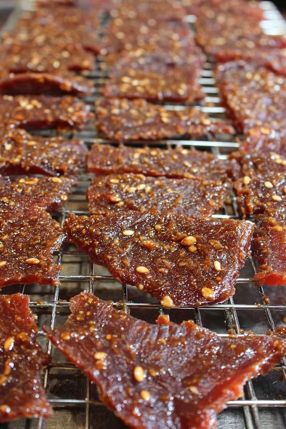 Hot Honey Garlic Beef Jerky