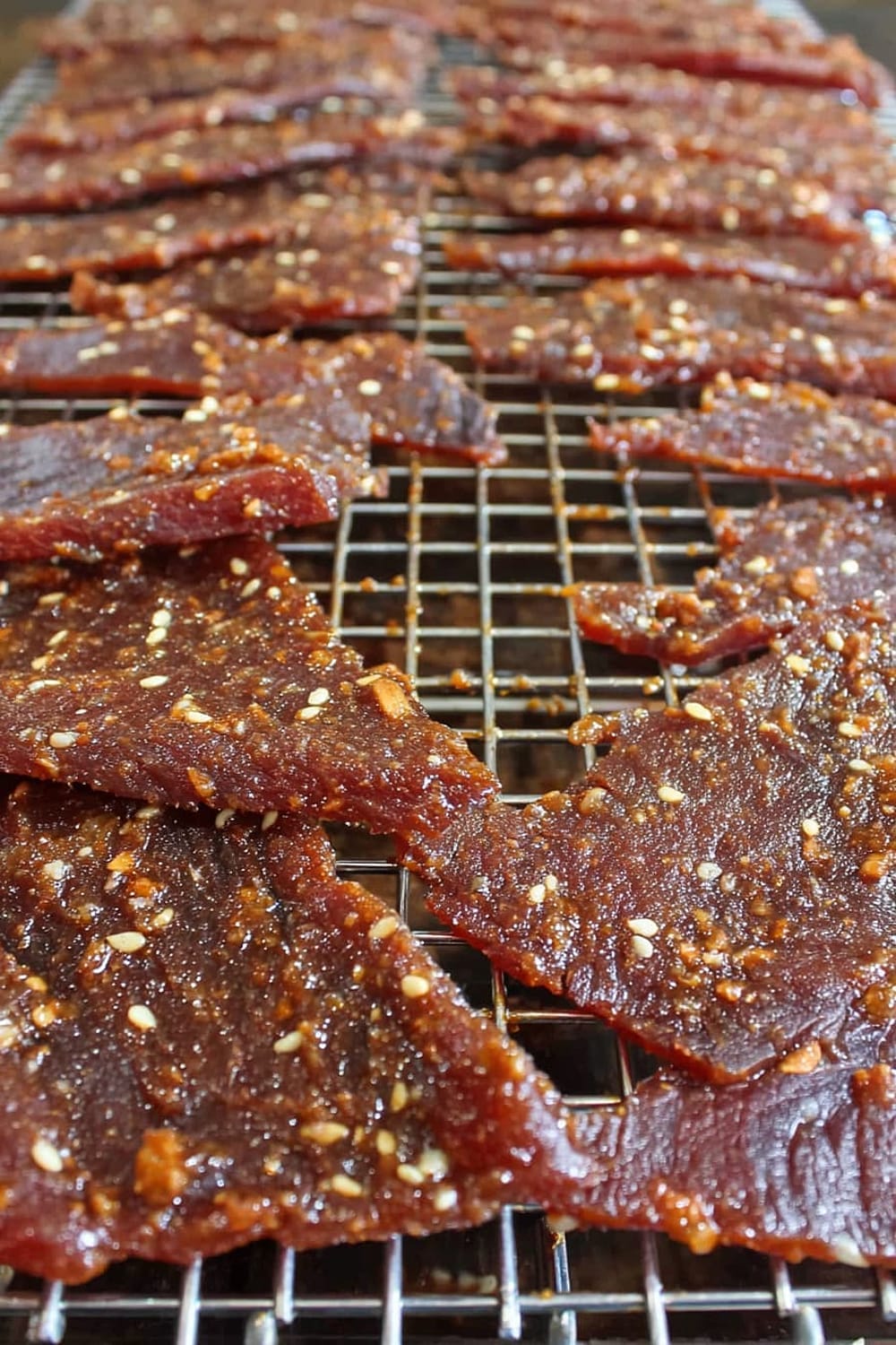 Hot Honey Garlic Beef Jerky