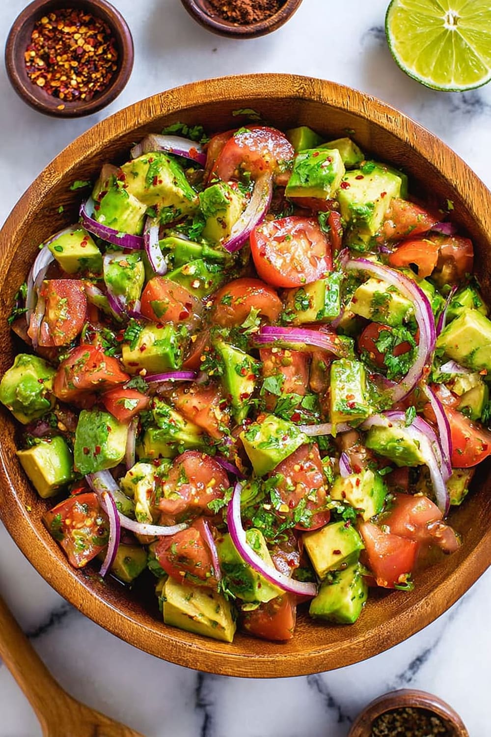 Easy Tomato Avocado Salad