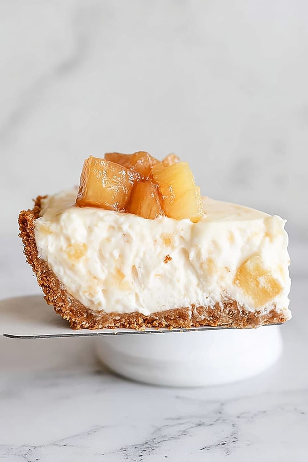 No Bake Pineapple Pie (with cream cheese)