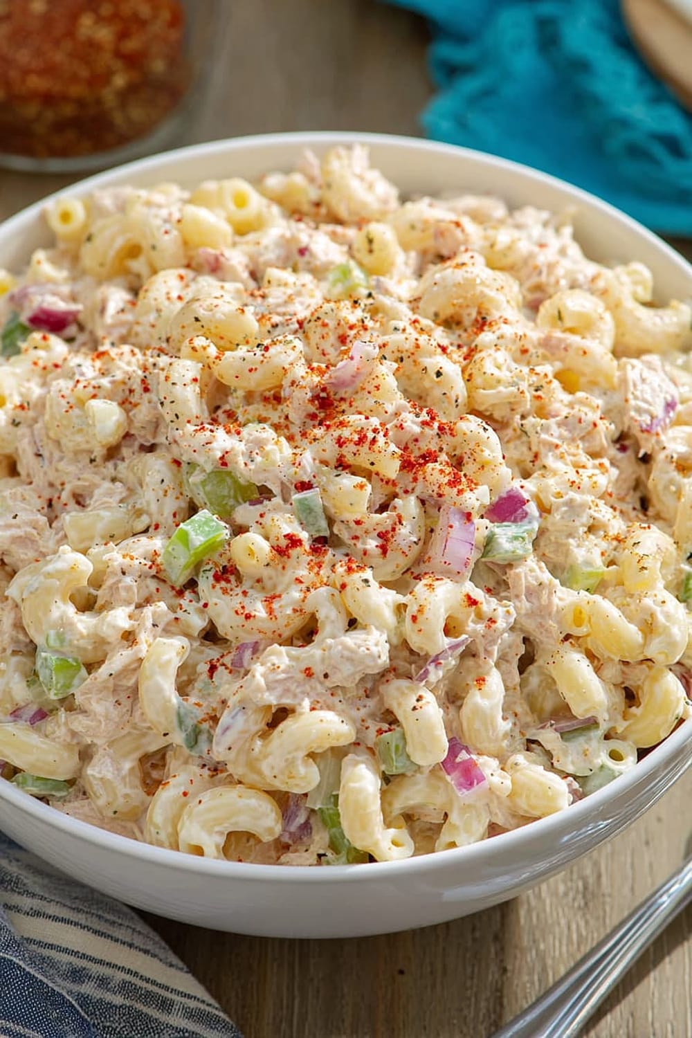 Chilled Tuna Macaroni Salad