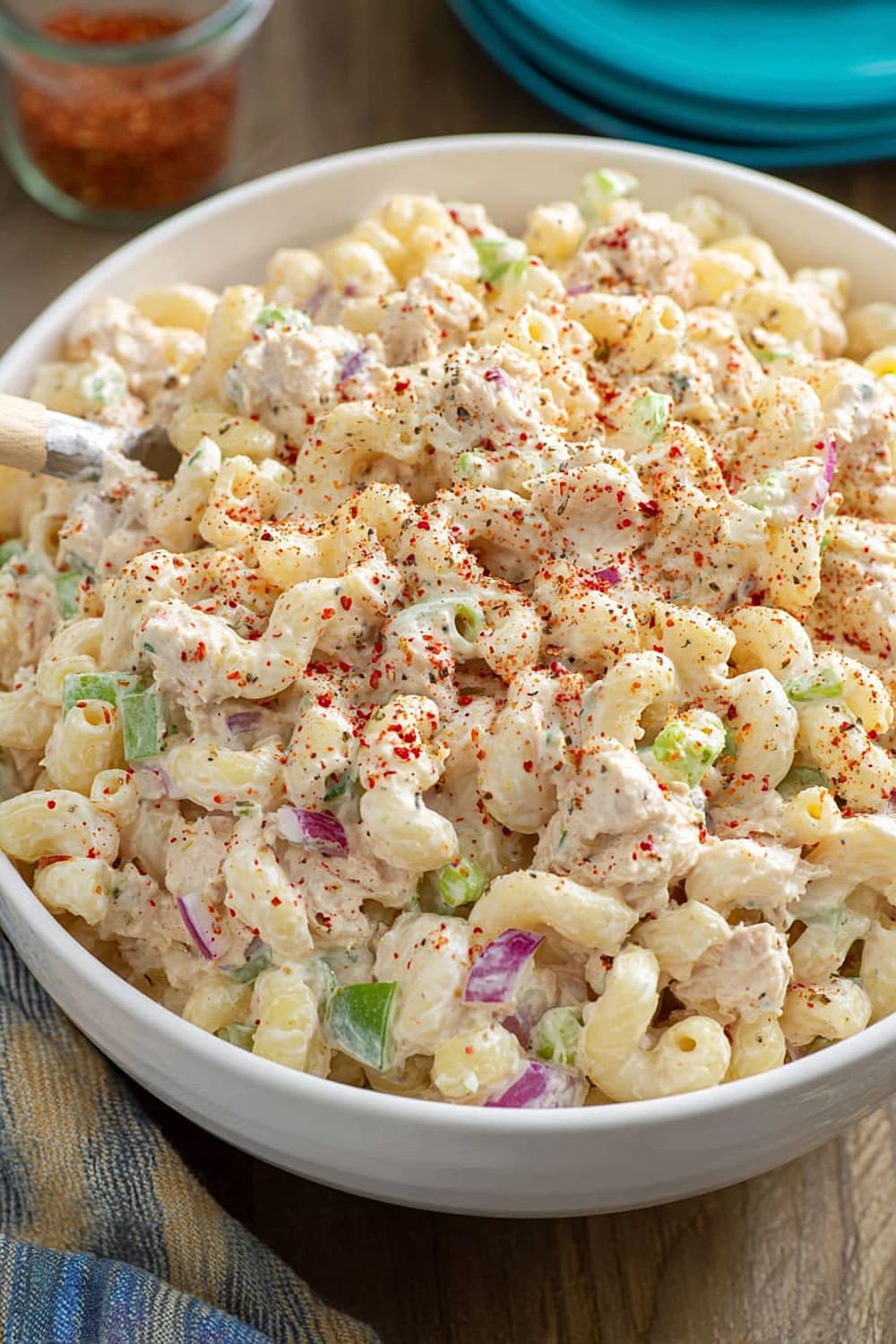 Chilled Tuna Macaroni Salad