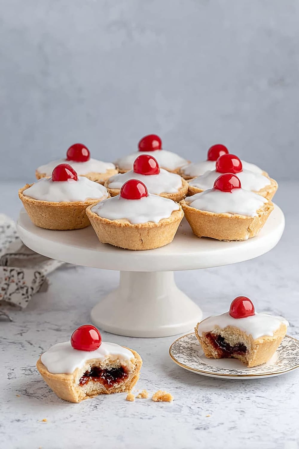 Vegan Cherry Bakewells